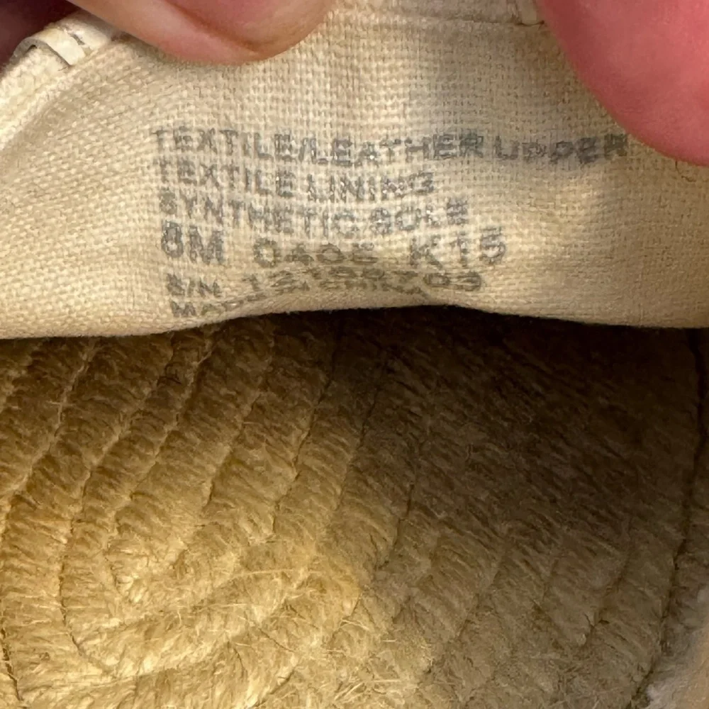 Tory Burch Beige Espadrille Slip-Ons